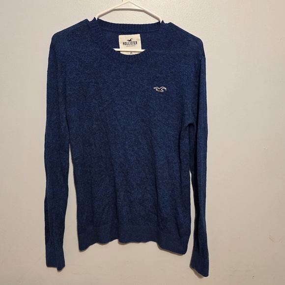 Hollister Other - Hollister Blue Heathered Crewneck Long Sleeve Top XS